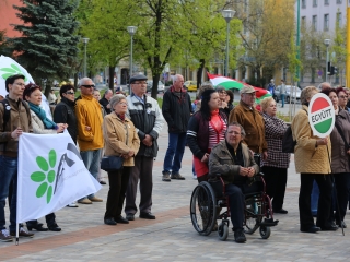 Korrupció ellen tüntettek-04.19. - fotó: Ónodi Zoltán