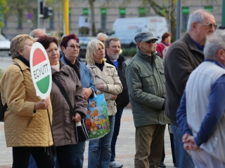 Korrupció ellen tüntettek-04.19. - fotó: Ónodi Zoltán
