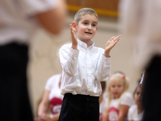 Elsősavató az Arany iskolában (2019) - fotó: Sándor Judit