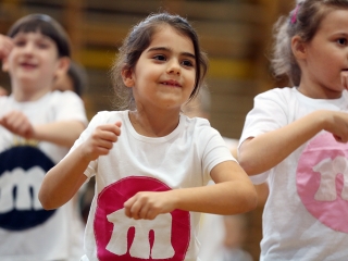 Elsősavató az Arany iskolában (2019) - fotó: Sándor Judit