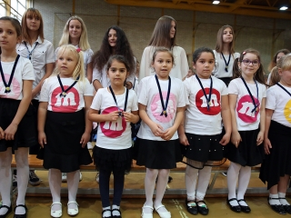 Elsősavató az Arany iskolában (2019) - fotó: Sándor Judit