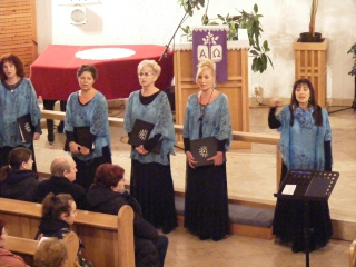 Dunaújvárosi Vegyeskar adventi koncert - fotó: 