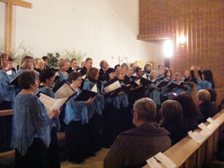 Dunaújvárosi Vegyeskar adventi koncert - fotó: 