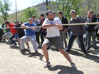 Kötélhúzás a Mukinál - Dunaferr Hét - fotó: Ónodi Zoltán
