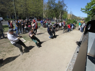 Kötélhúzás a Mukinál - Dunaferr Hét - fotó: Ónodi Zoltán