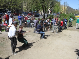Kötélhúzás a Mukinál - Dunaferr Hét - fotó: Ónodi Zoltán