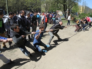 Kötélhúzás a Mukinál - Dunaferr Hét - fotó: Ónodi Zoltán