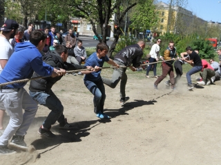 Kötélhúzás a Mukinál - Dunaferr Hét - fotó: Ónodi Zoltán