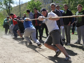 Kötélhúzás a Mukinál - Dunaferr Hét - fotó: Ónodi Zoltán