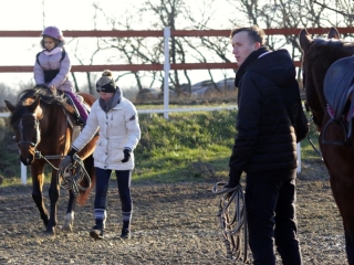 Nyitott karácsonyi lovasnap - fotó: 