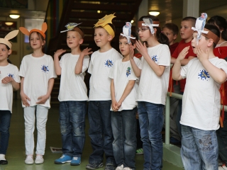 Rajzkiállítás az Arany Iskolában - fotó: Sándor Judit