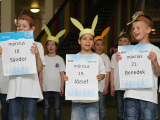 Rajzkiállítás az Arany Iskolában - fotó: Sándor Judit