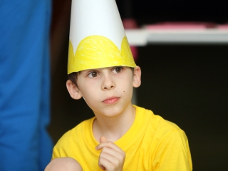 Rajzkiállítás az Arany Iskolában - fotó: Sándor Judit