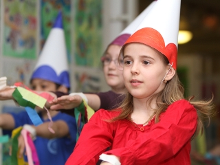 Rajzkiállítás az Arany Iskolában - fotó: Sándor Judit