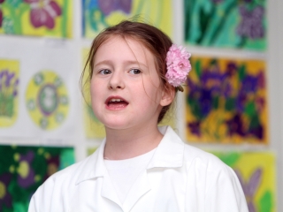 Rajzkiállítás az Arany Iskolában - fotó: Sándor Judit