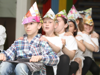 Rajzkiállítás az Arany Iskolában - fotó: Sándor Judit