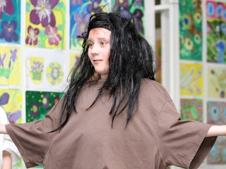 Rajzkiállítás az Arany Iskolában - fotó: Sándor Judit