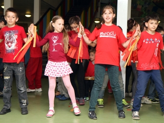 Rajzkiállítás az Arany Iskolában - fotó: Sándor Judit