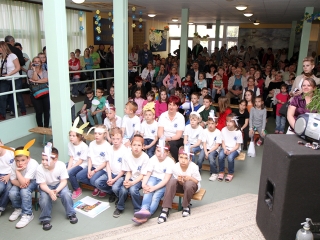 Rajzkiállítás az Arany Iskolában - fotó: Sándor Judit