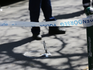 Lövöldözés a kórháznál - fotó: Ónodi Zoltán