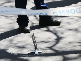 Lövöldözés a kórháznál - fotó: Ónodi Zoltán