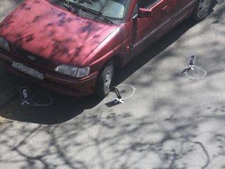 Lövöldözés a kórháznál - fotó: Ónodi Zoltán