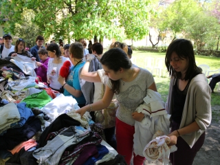 Adomány a Jószolgálati Otthonnak - fotó: Ónodi Zoltán