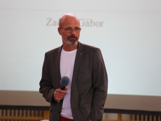 Zacher Gábor a Rudasban - fotó: Ónodi Zoltán