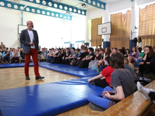 Zacher Gábor a Rudasban - fotó: Ónodi Zoltán