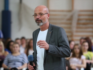 Zacher Gábor a Rudasban - fotó: Ónodi Zoltán