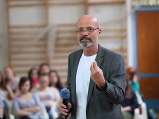 Zacher Gábor a Rudasban - fotó: Ónodi Zoltán