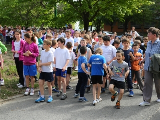 Petőfi iskolások futóversenye - fotó: Ónodi Zoltán