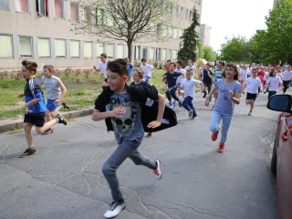 Petőfi iskolások futóversenye - fotó: Ónodi Zoltán