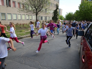 Petőfi iskolások futóversenye - fotó: Ónodi Zoltán