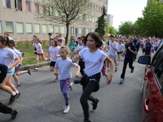 Petőfi iskolások futóversenye - fotó: Ónodi Zoltán
