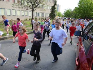 Petőfi iskolások futóversenye - fotó: Ónodi Zoltán