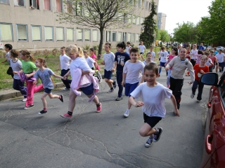 Petőfi iskolások futóversenye - fotó: Ónodi Zoltán