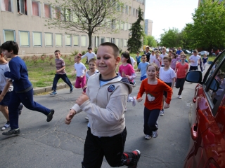 Petőfi iskolások futóversenye - fotó: Ónodi Zoltán