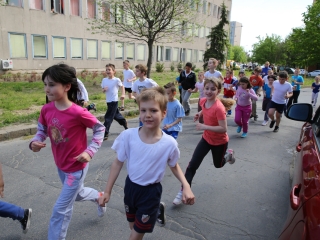 Petőfi iskolások futóversenye - fotó: Ónodi Zoltán