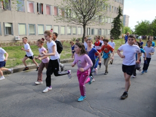 Petőfi iskolások futóversenye - fotó: Ónodi Zoltán