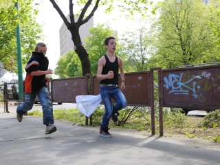 Petőfi iskolások futóversenye - fotó: Ónodi Zoltán