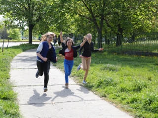 Petőfi iskolások futóversenye - fotó: Ónodi Zoltán