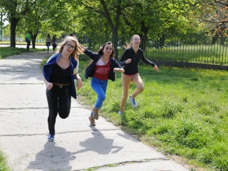 Petőfi iskolások futóversenye - fotó: Ónodi Zoltán