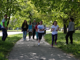 Petőfi iskolások futóversenye - fotó: Ónodi Zoltán