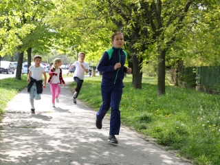 Petőfi iskolások futóversenye - fotó: Ónodi Zoltán