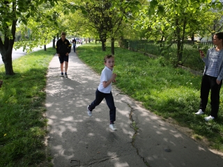 Petőfi iskolások futóversenye - fotó: Ónodi Zoltán