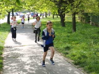 Petőfi iskolások futóversenye - fotó: Ónodi Zoltán
