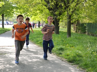 Petőfi iskolások futóversenye - fotó: Ónodi Zoltán