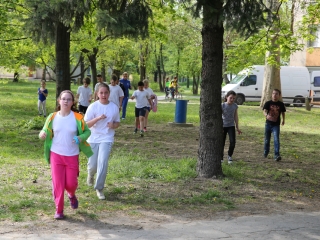 Petőfi iskolások futóversenye - fotó: Ónodi Zoltán