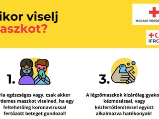 Magyar Vöröskereszt: így csökkentsd a járvány terjedésének esélyét! - fotó: 